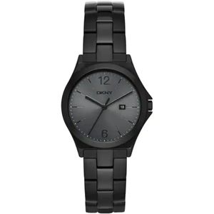 DKNY Parsons Black Stainless Steel Watch NY2369